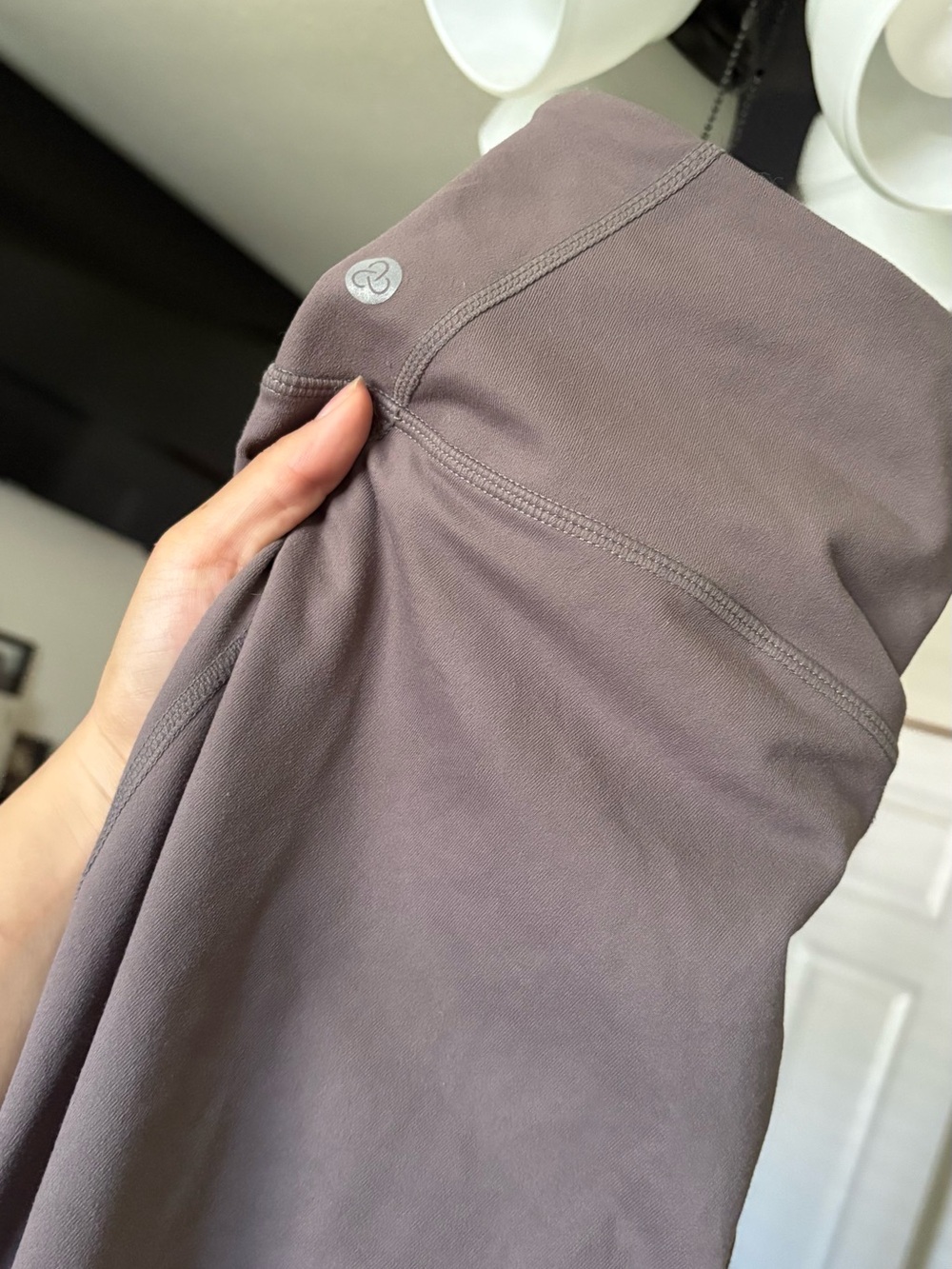 Zella Chocolate Brown High-Waist Active Leggings - Picture 4 of 4